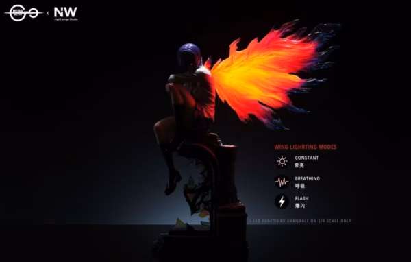 Tokyo Ghoul HERA Studio × Night Wing Studio Touka Kirishima Resin Statue 2