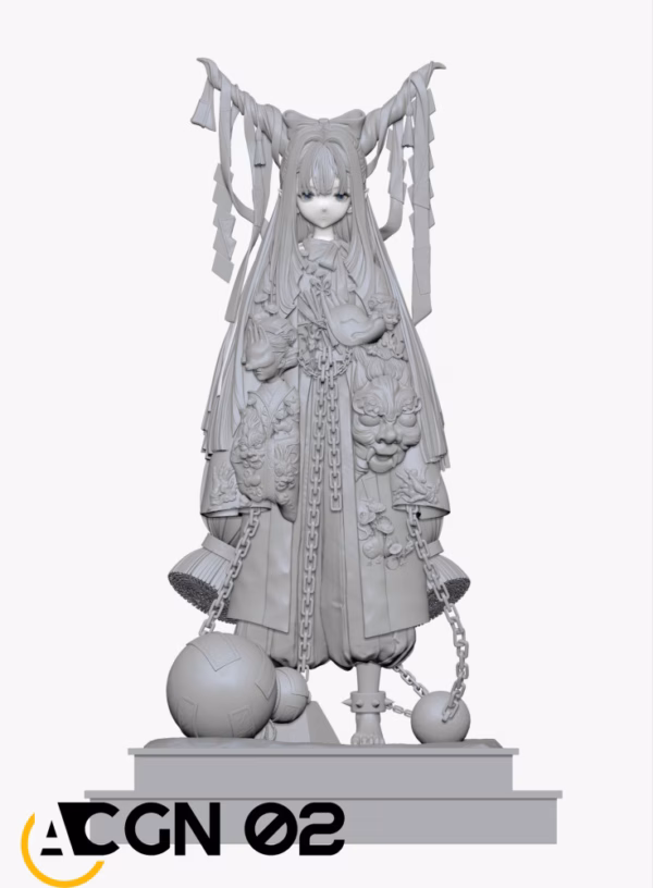 Touhou Project ACGN 02 Studio Suika Ibuki Resin Statue 2