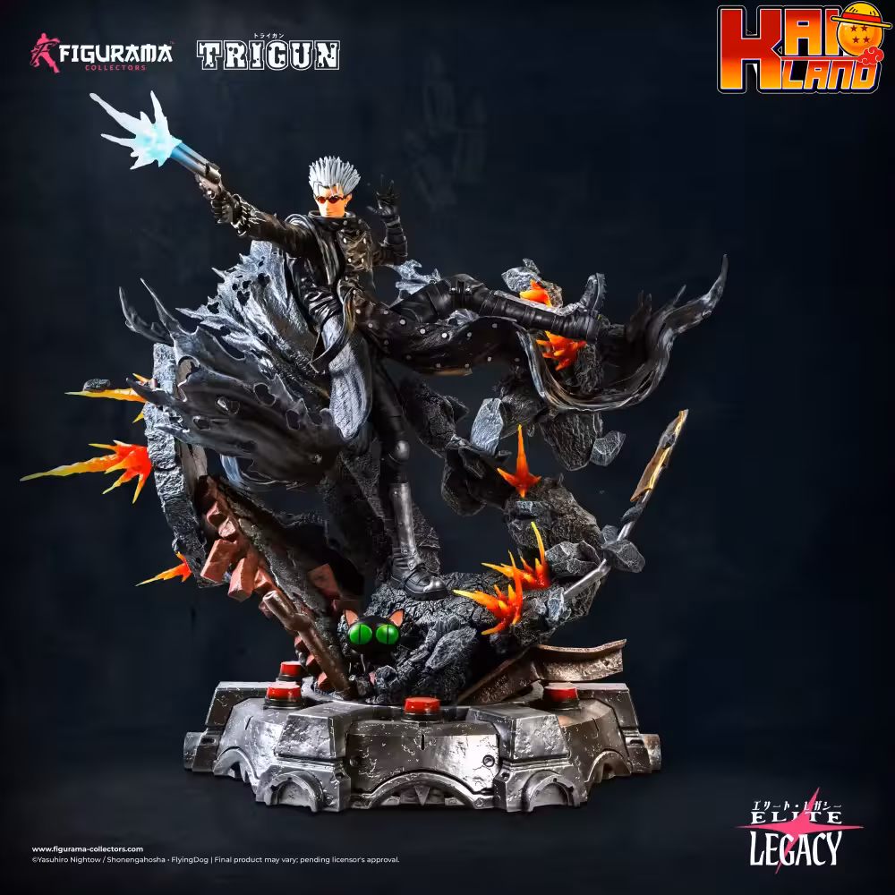 Trigun Figurama Vash the Stampede 10th Anniversary Edition Licensed Resin Statue