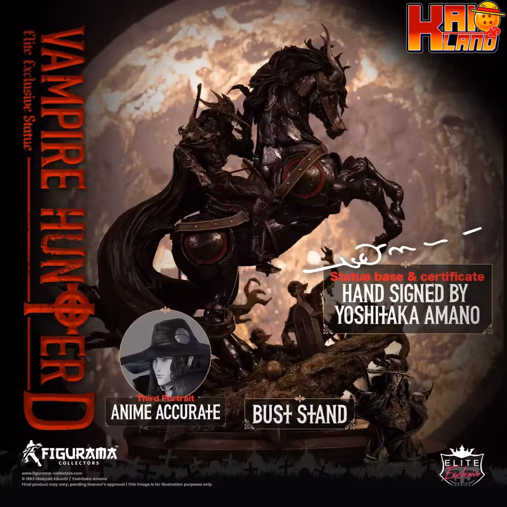Vampire Hunter D Bloodlust Figurama Vampire Hunter D D Licensed Resin Statue