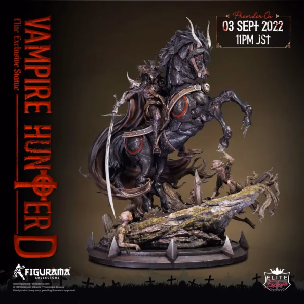 Vampire Hunter D Bloodlust Figurama Vampire Hunter D D Licensed Resin Statue 2