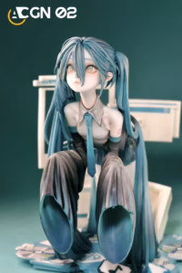 Vocaloid ACGN 02 Studio Ghost Hatsune Miku Resin Statue