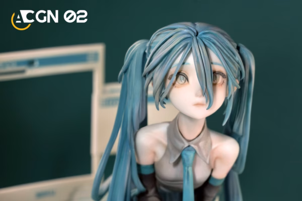 Vocaloid ACGN 02 Studio Ghost Hatsune Miku Resin Statue 4