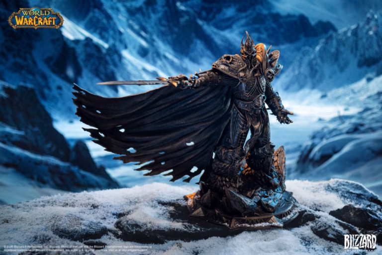 World of Warcraft Blizzard Entertainment The Lich King Licensed Resin Statue