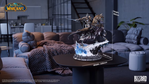 World of Warcraft Blizzard The Lich King Invincible Licensed Resin Statue 2
