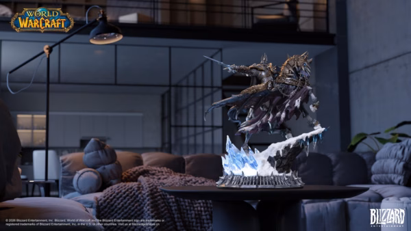 World of Warcraft Blizzard The Lich King Invincible Licensed Resin Statue 3