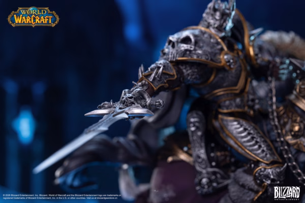 World of Warcraft Blizzard The Lich King Invincible Licensed Resin Statue 4