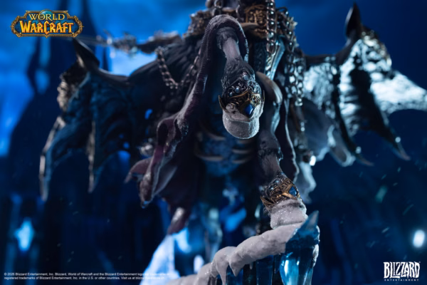 World of Warcraft Blizzard The Lich King Invincible Licensed Resin Statue 5