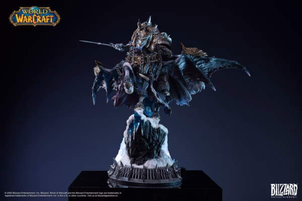 World of Warcraft Blizzard The Lich King Invincible Licensed Resin Statue 7