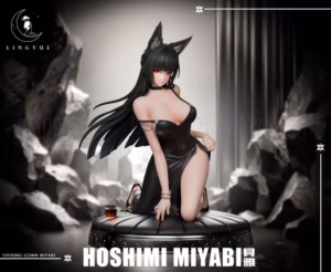 Zenless Zone Zero LingYue Studio Evening Gown Hoshimi Miyabi Resin Statue