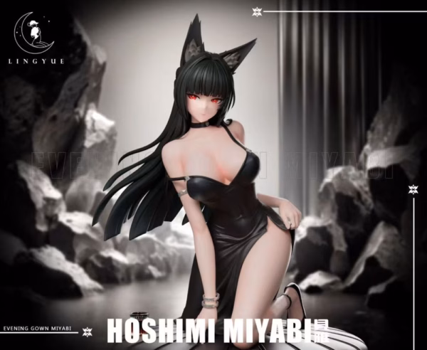 Zenless Zone Zero LingYue Studio Evening Gown Hoshimi Miyabi Resin Statue 2