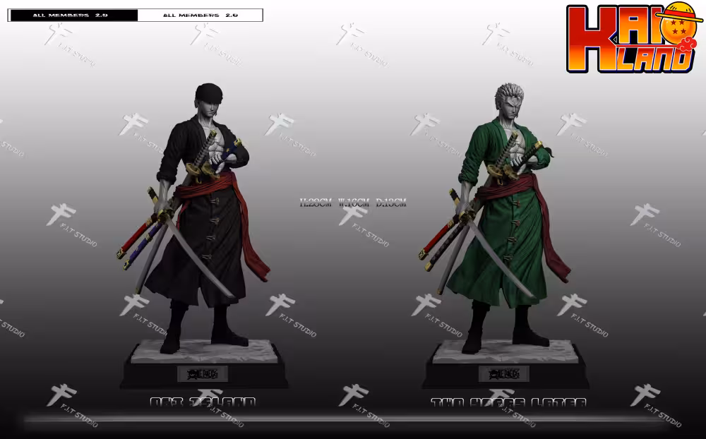One Piece  FIT Studio Roronoa Zoro Resin Statue