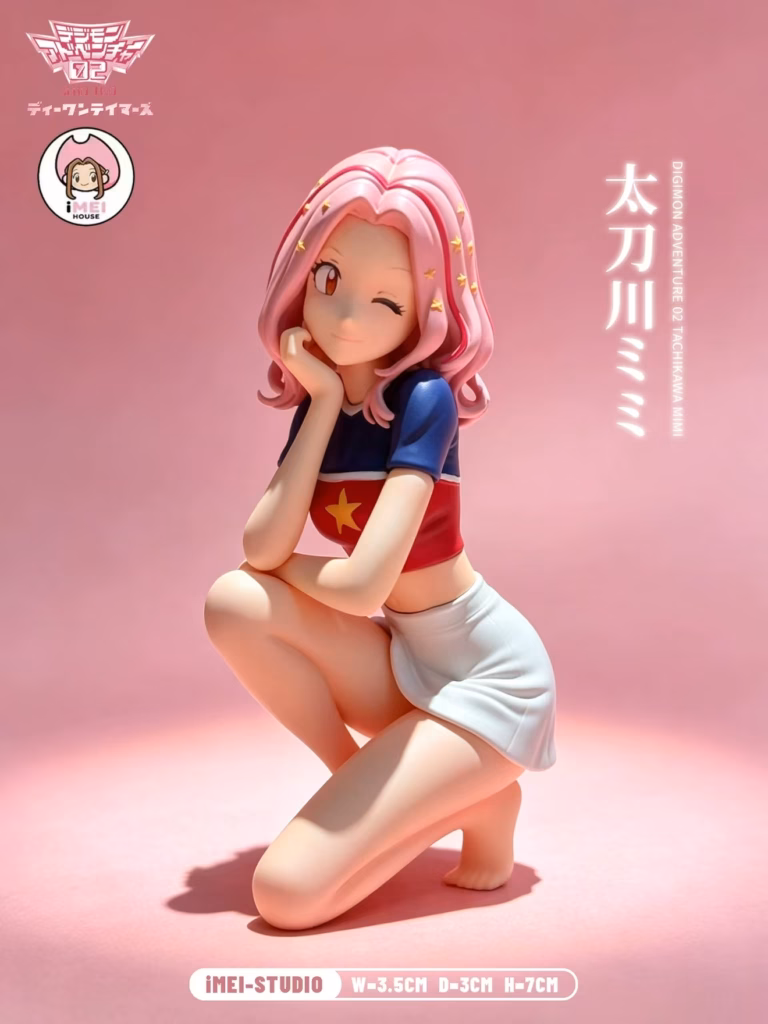 Digimon iMei Studio Mimi Tachikawa Resin Statue