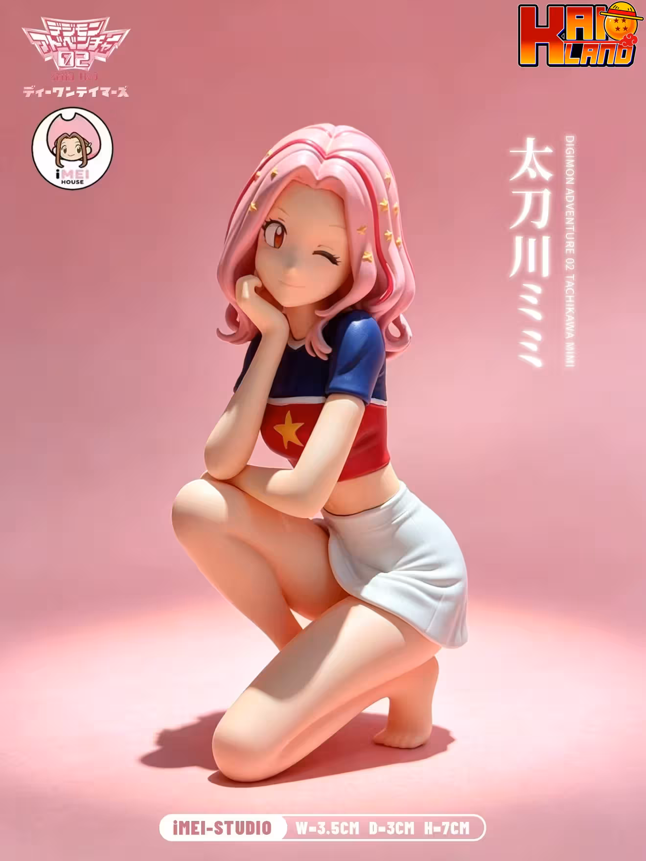 Digimon iMei Studio Mimi Tachikawa Resin Statue