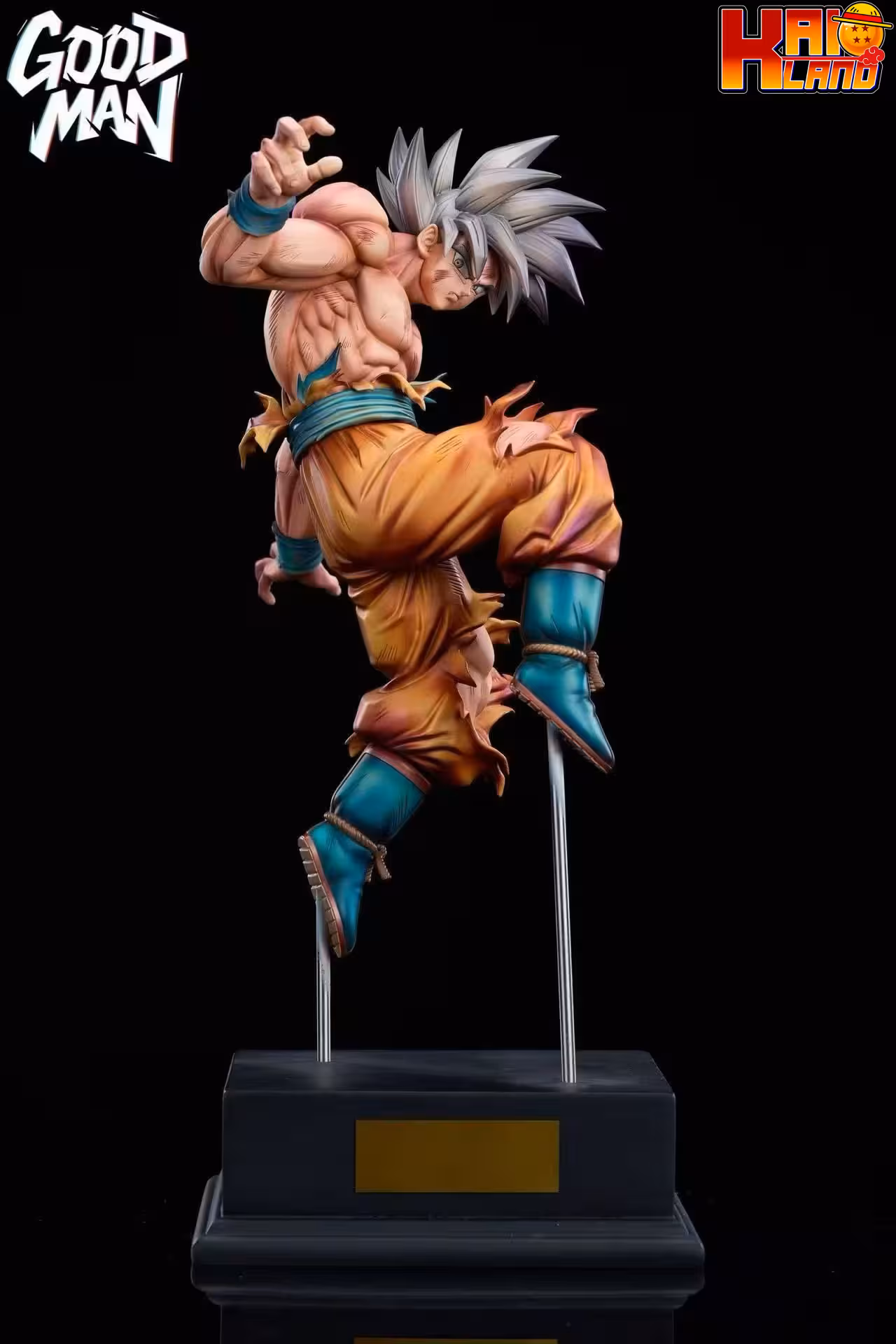 Dragon Ball Good Man Studio  Looking Back Ultra Instinct Goku  Resin Statue