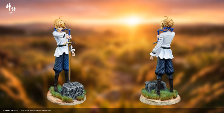 Fate Series  Myth Studio Saber Caliburn Resin Statue