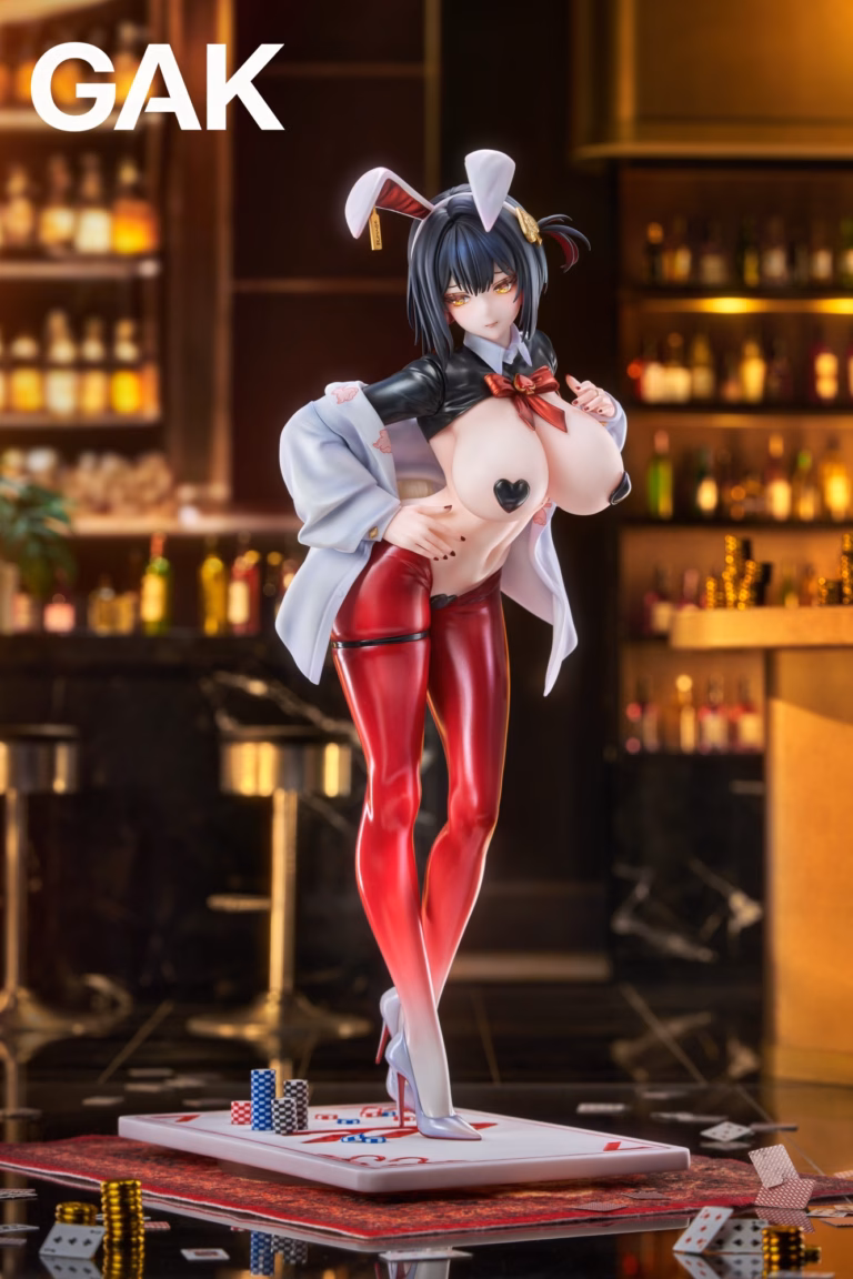 Goddess of Victory Nikke GAK Studio Rouge Unlucky Rabbit Resin Statue