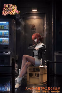 Smoking Behind the Supermarket with You Hotgirls Studio Yamada Resin Statue