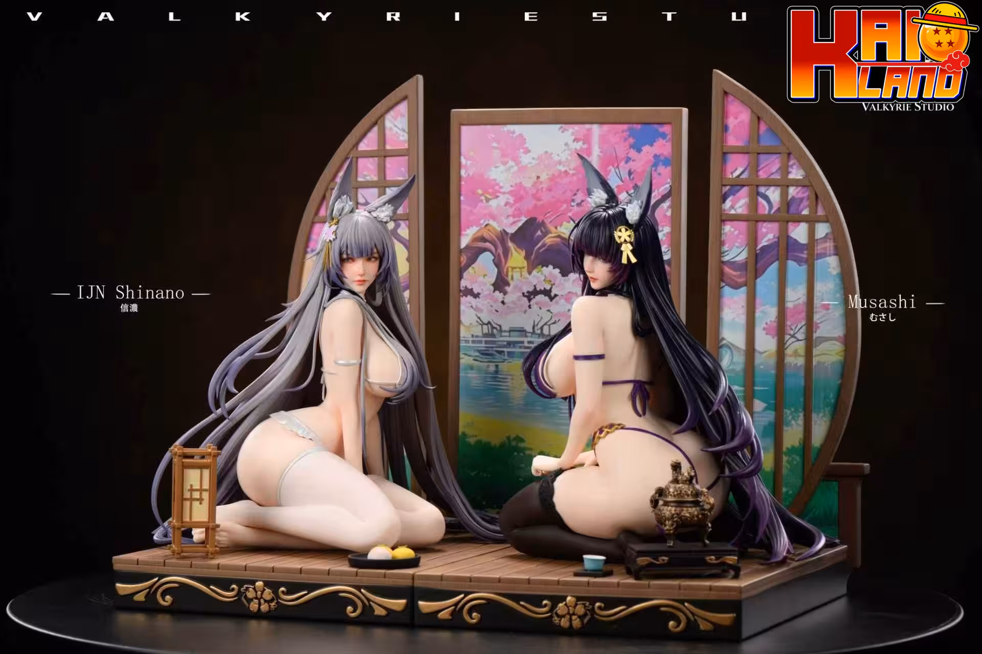 Azur Lane Valkyrie Studio Musashi X Shinano  Resin Statue
