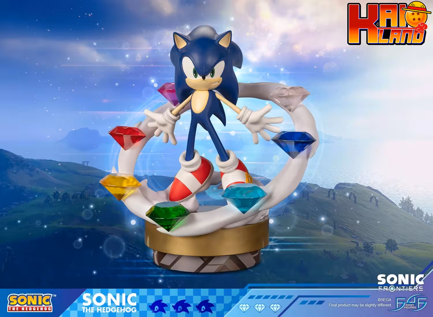 Sonic Frontiers F4F Super Sonic Resin Statue