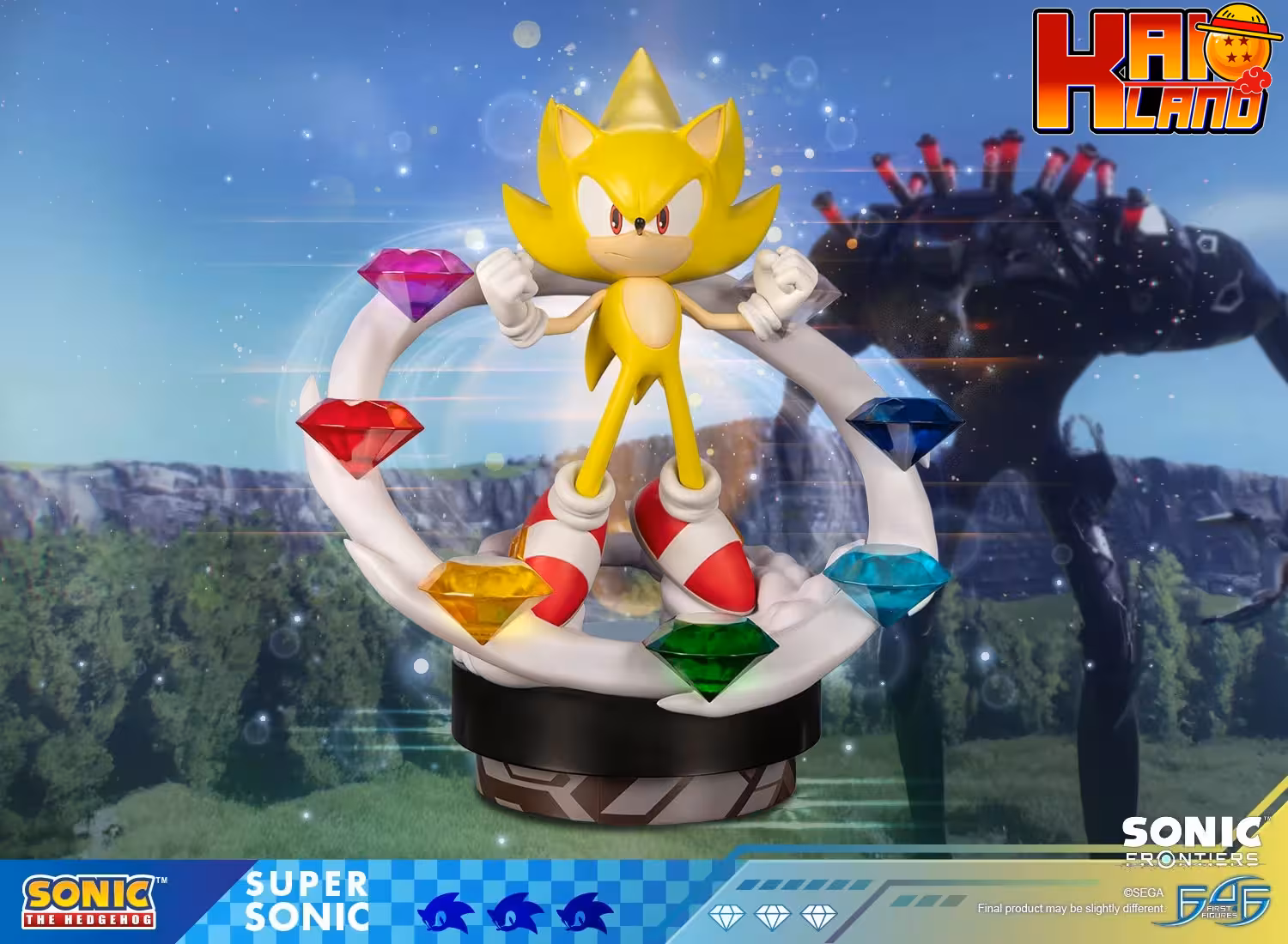 Sonic Frontiers F4F Super Sonic Resin Statue