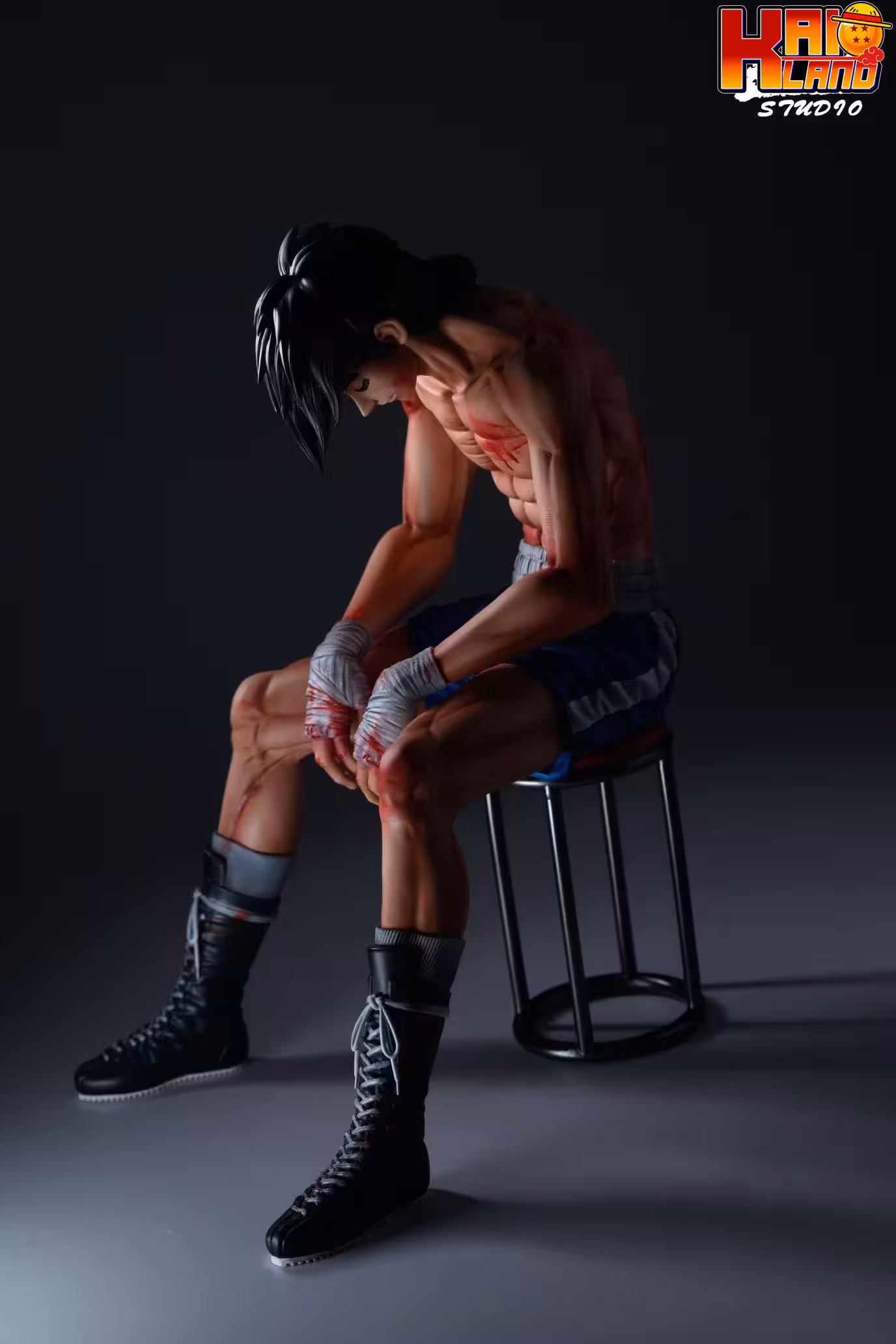 Black Studio Tomorrows Joe Yabuki Resin Statue