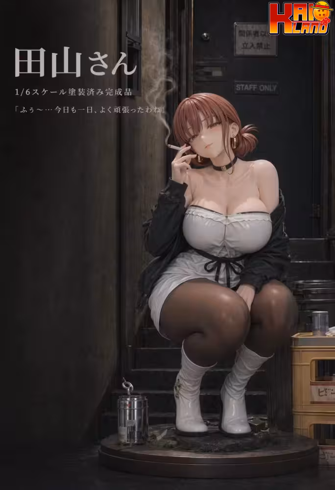 Smoking Behind the Supermarket with You NV Studio Tayama Resin Statue