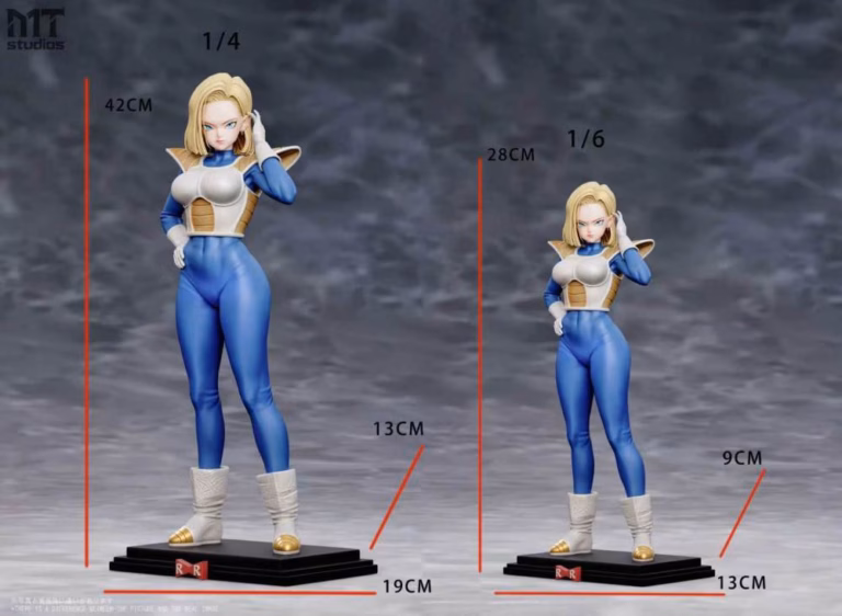 Dragon Ball MT Studio Battle Suit Android 18 C18 Resin Statue