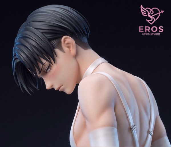 Attack On Titan Eros Studio Levi wedding Dress Resin Statue 4