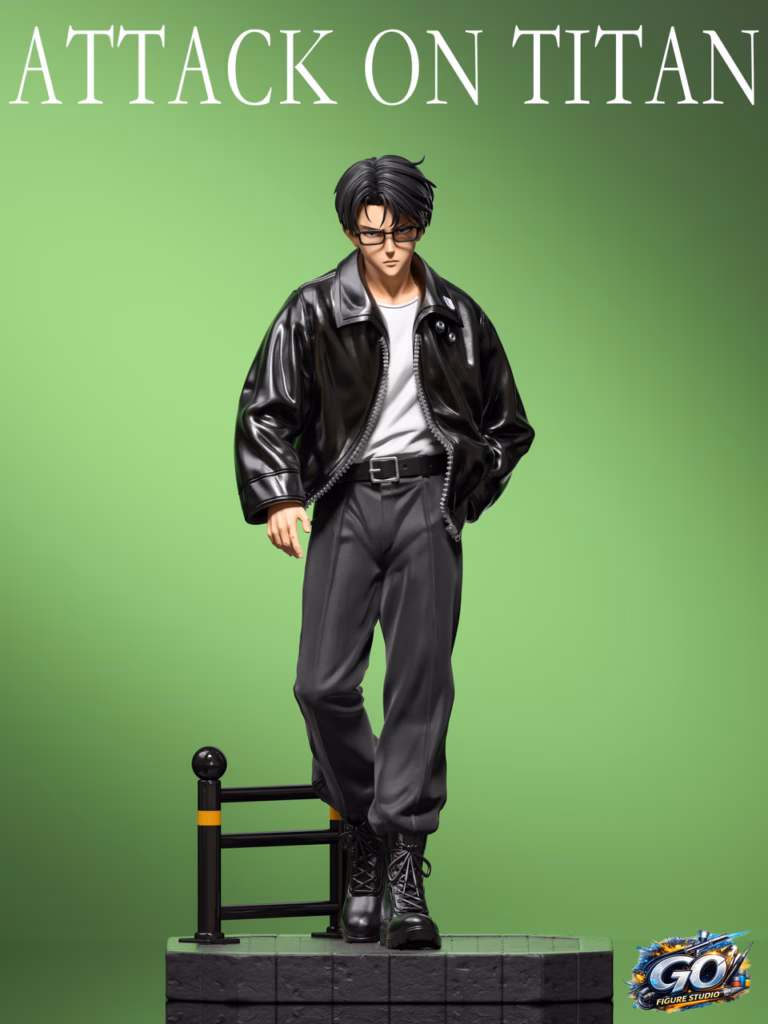 Attack On Titan GO FIGURE Studio Levi walking Resin Statue