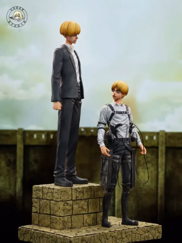 Attack on Tita Cedar Studio Yelena X Armin Resin Statue 2