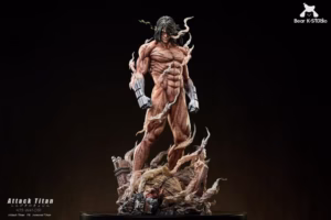 Attack on Titan BK Studio Attack Titan Vs Armored Titan Statue