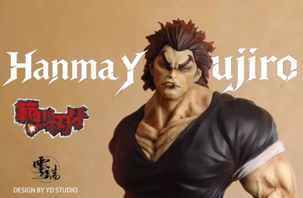 Baki Hanma Yunduan Studio Yujiro Hanma Resin Statue 3