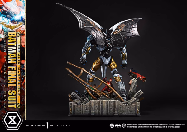 Batman Prime 1 Studio Justice League Batman Final Suit favorite Licensed Resin Statue 6