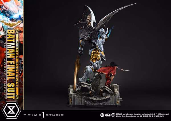Batman Prime 1 Studio Justice League Batman Final Suit favorite Licensed Resin Statue 7