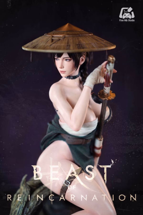 Beast of Reincarnation Fine Nib Studio Emma coser Resin Statue 2