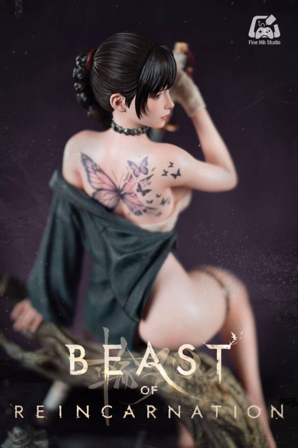 Beast of Reincarnation Fine Nib Studio Emma coser Resin Statue 4