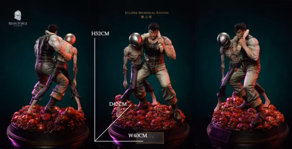 Berserk Forge Studio Griffith x Guts Resin Statue 2