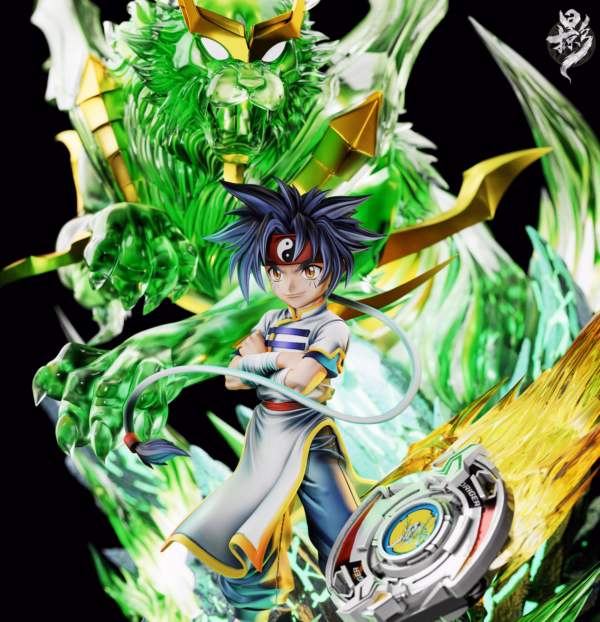 Beyblade LueYing Studio Ray Kon Resin Statue 5