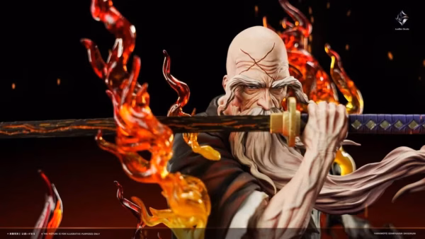 Bleach LoaDen Studio Yamamoto Resin Statue 3