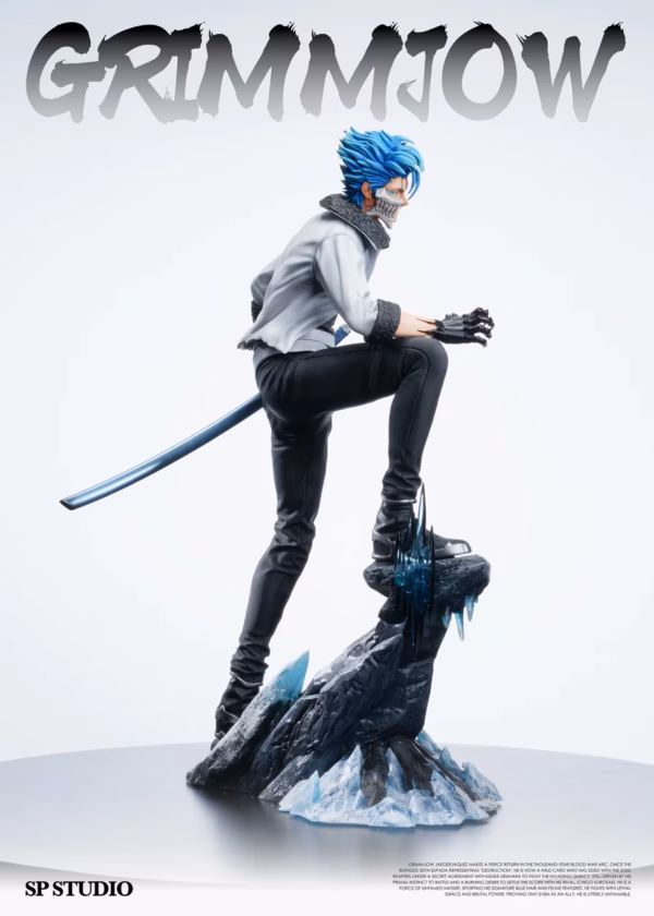 Bleach Super Punch Studio Grimmjow Resin Statue 2