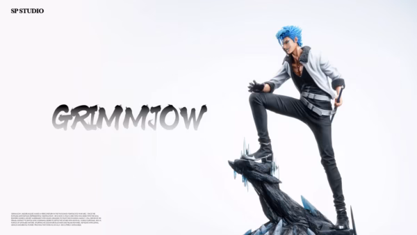 Bleach Super Punch Studio Grimmjow Resin Statue 3