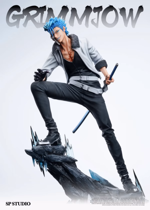 Bleach Super Punch Studio Grimmjow Resin Statue 4