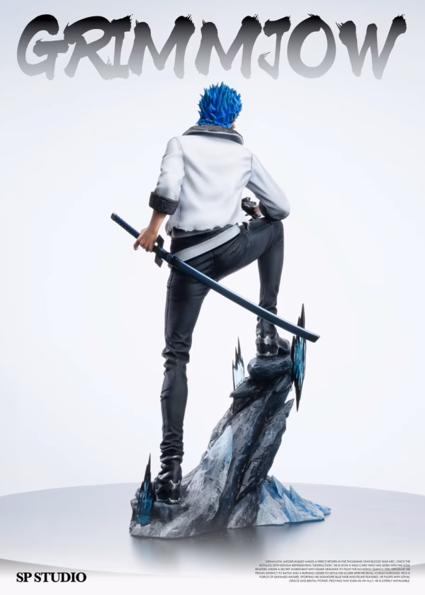 Bleach Super Punch Studio Grimmjow Resin Statue 5