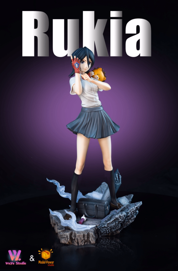 Bleach WoYo × Model Power Studio Rukia Kuchiki Resin Statue 3
