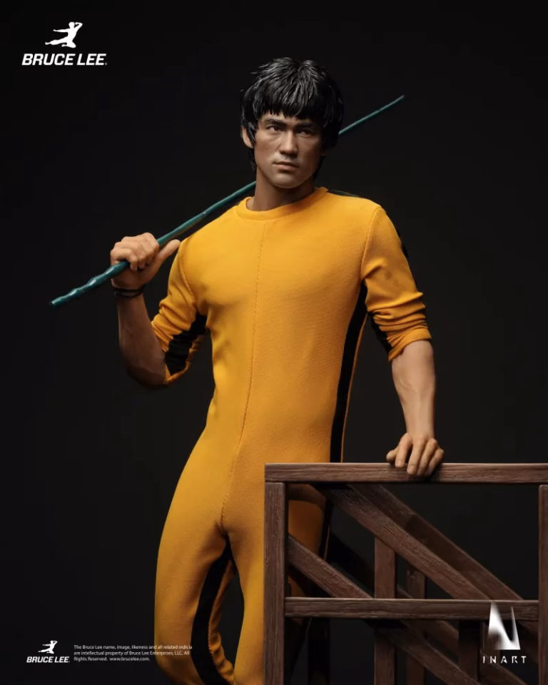 Bruce Lee INART Studio Bruce Lee Yellow Jumpsuit Licensed Figure