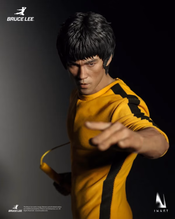 Bruce Lee INART Studio Bruce Lee Yellow Jumpsuit Licensed Figure 6