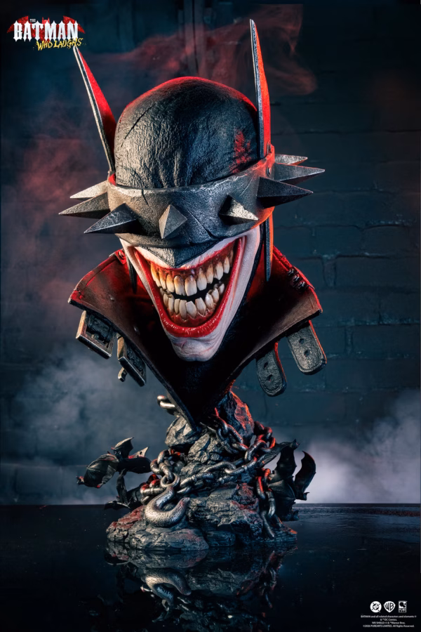 DC Comics Pure Arts Buste Art Mask The Batman Who Laughs Licensed Resin Statue 2