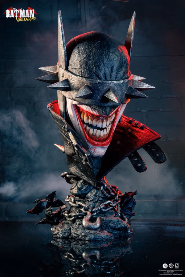 DC Comics Pure Arts Buste Art Mask The Batman Who Laughs Licensed Resin Statue 3