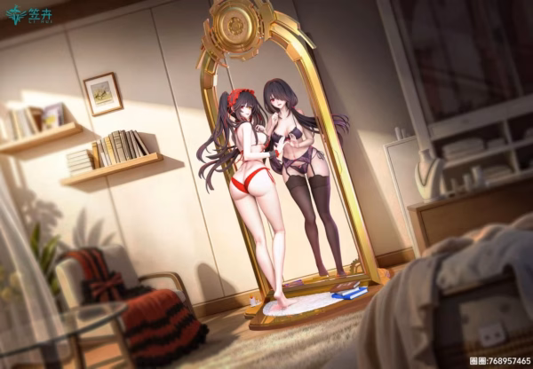 Date A Live LiHui Studio Tokisaki Kurumi Resin Statue 2